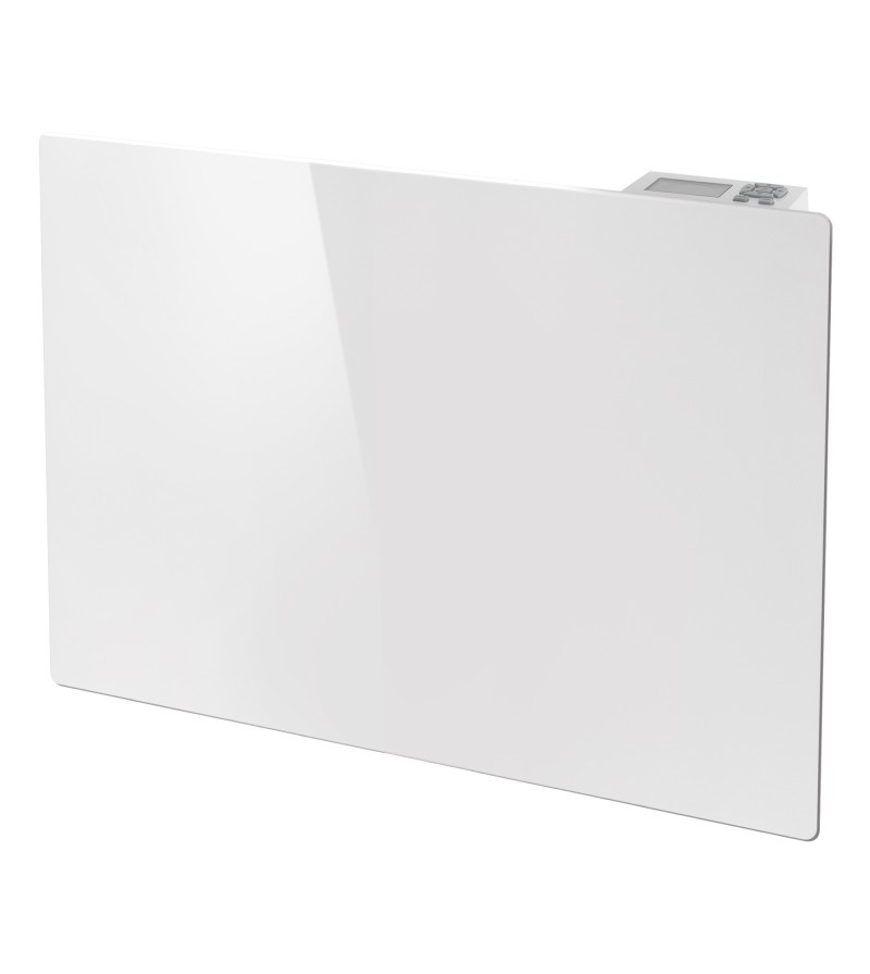 Radiator de perete, max 1500W, design minimalist, program saptamanal, functie inghet, senzor geam deschis, 69 x 44 x 9.45 cm - imagine 3